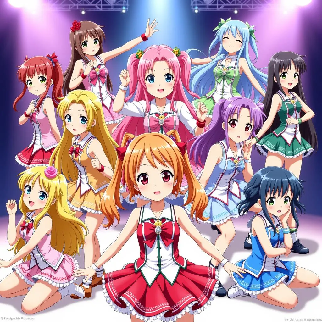 Poster phim Aikatsu Stars