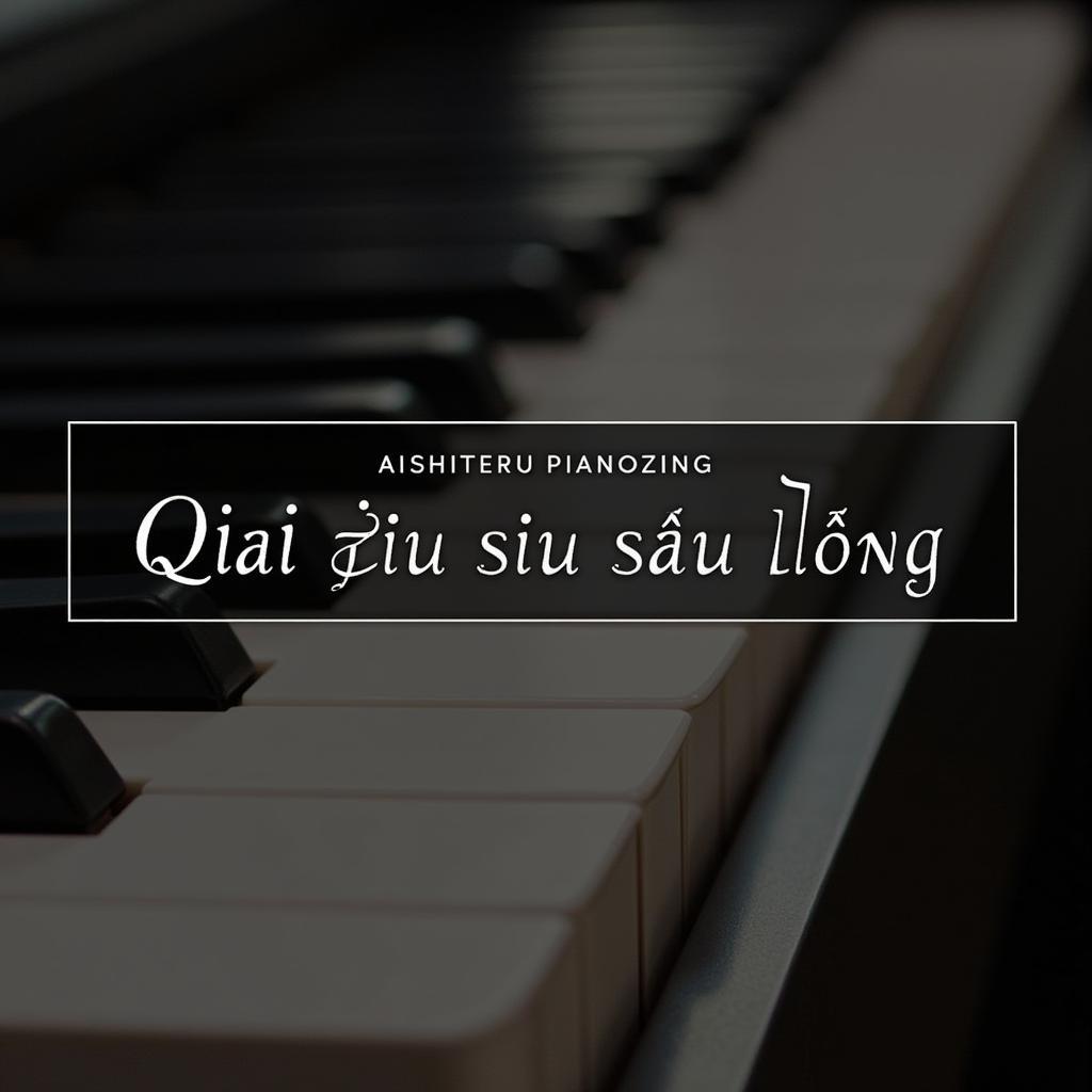 Aishiteru Piano Mp3.Zing - Giai điệu sâu lắng