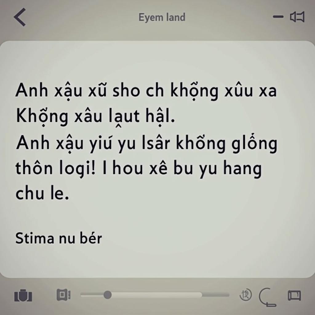 Lời bài hát Anh Xấu Xí Chứ Không Xấu Xa