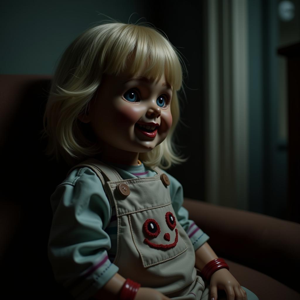 Hình ảnh bí ẩn của con búp bê ma ám Annabelle