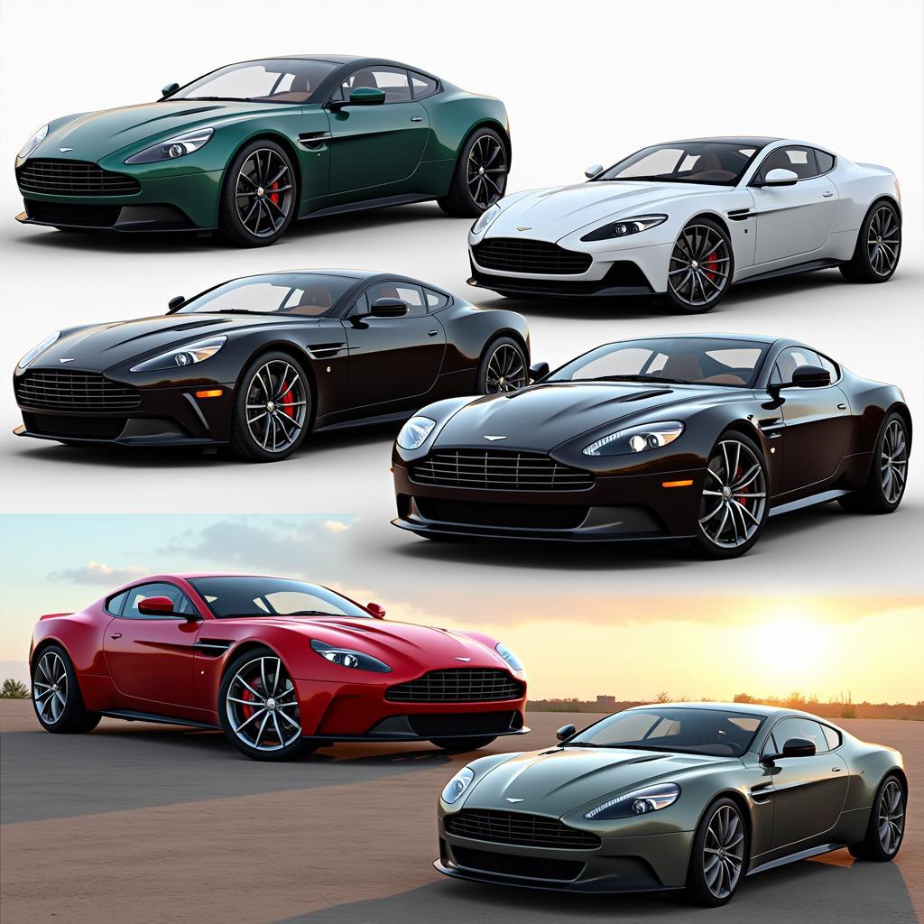 Hình ảnh Aston Martin trong game đua xe