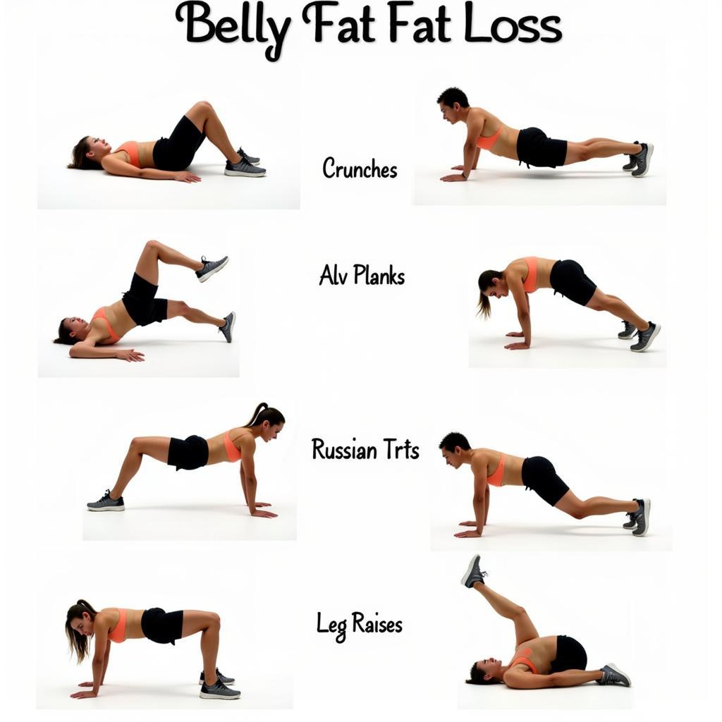 Effective belly fat loss exercises