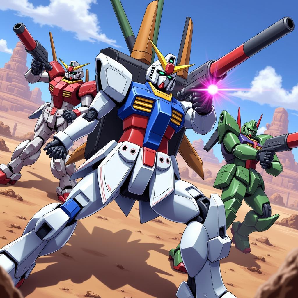 Chiến trường Bang Bang Gundam trên Zing Me