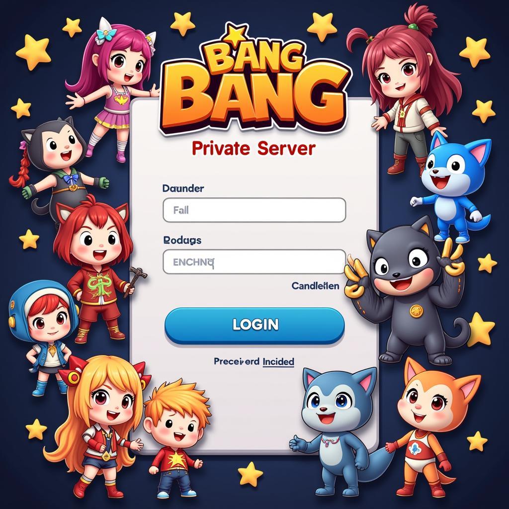 Giao diện game Bang Bang trên Zing Me lậu