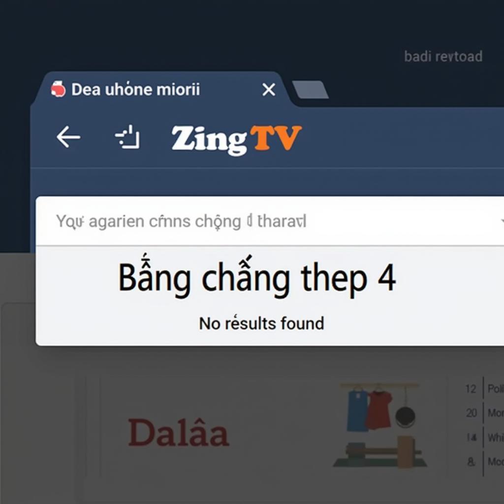 Bằng chứng thép 4 không có trên Zing TV