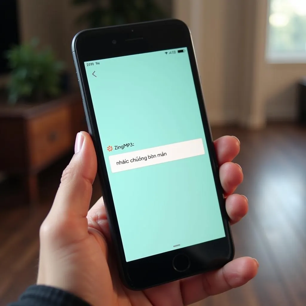Ứng dụng Zing Mp3 trên điện thoại
