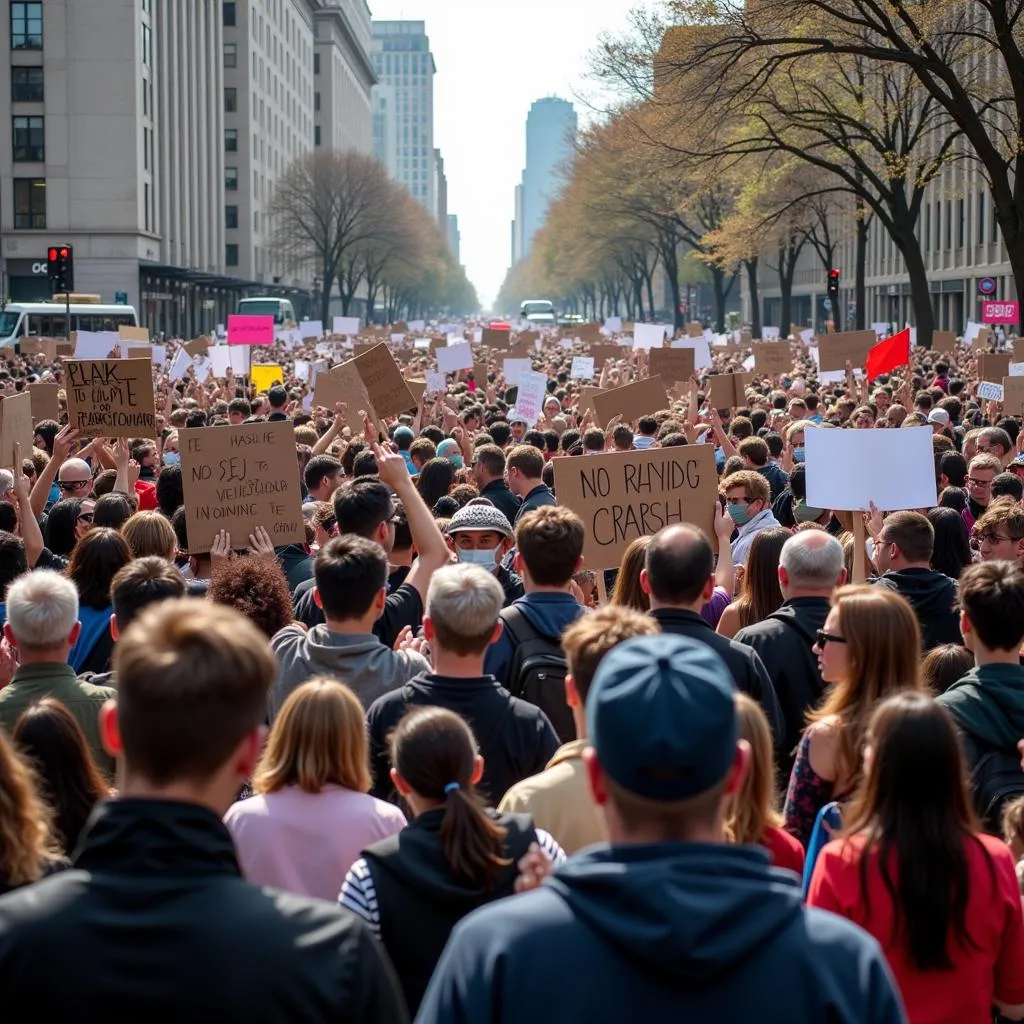 Protests against government policies