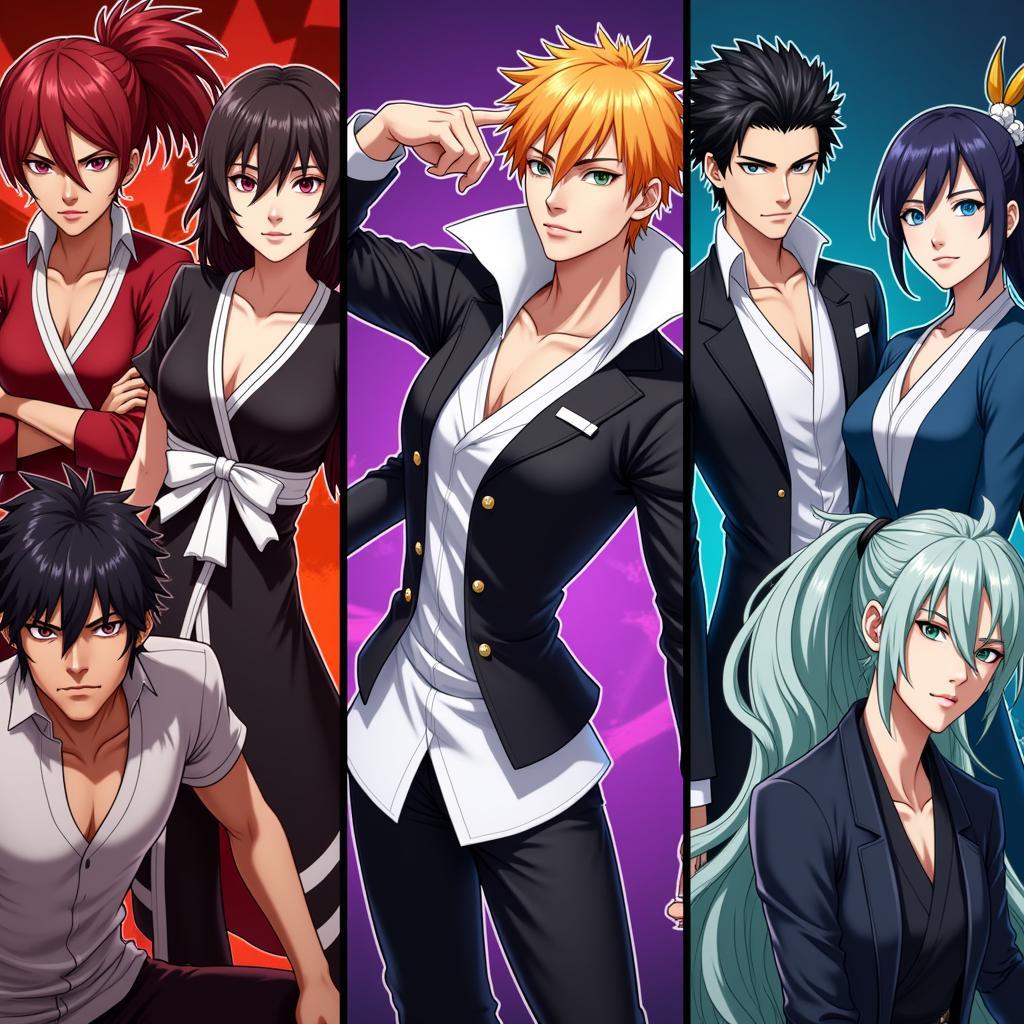 Bleach Online Zing - Nhân vật