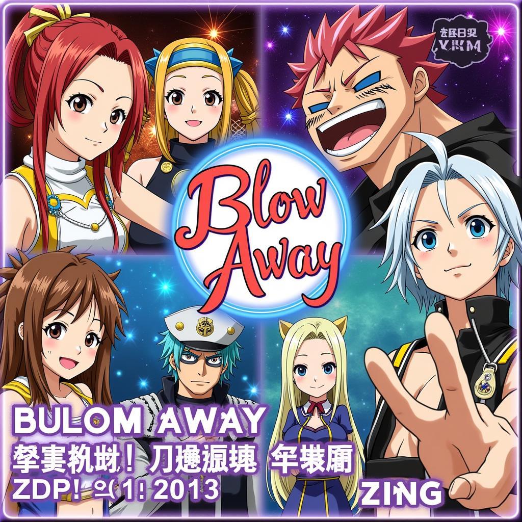 Bìa album Blow Away Fairy Tail Zing MP3