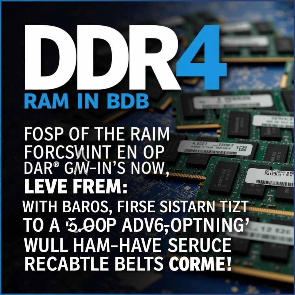 Bộ nhớ RAM DDR4