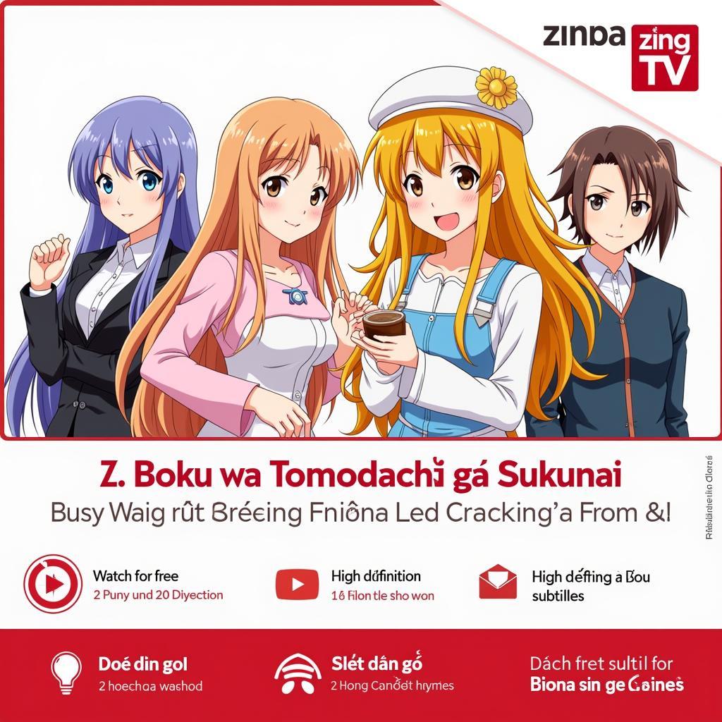 Boku wa Tomodachi ga Sukunai trên Zing TV