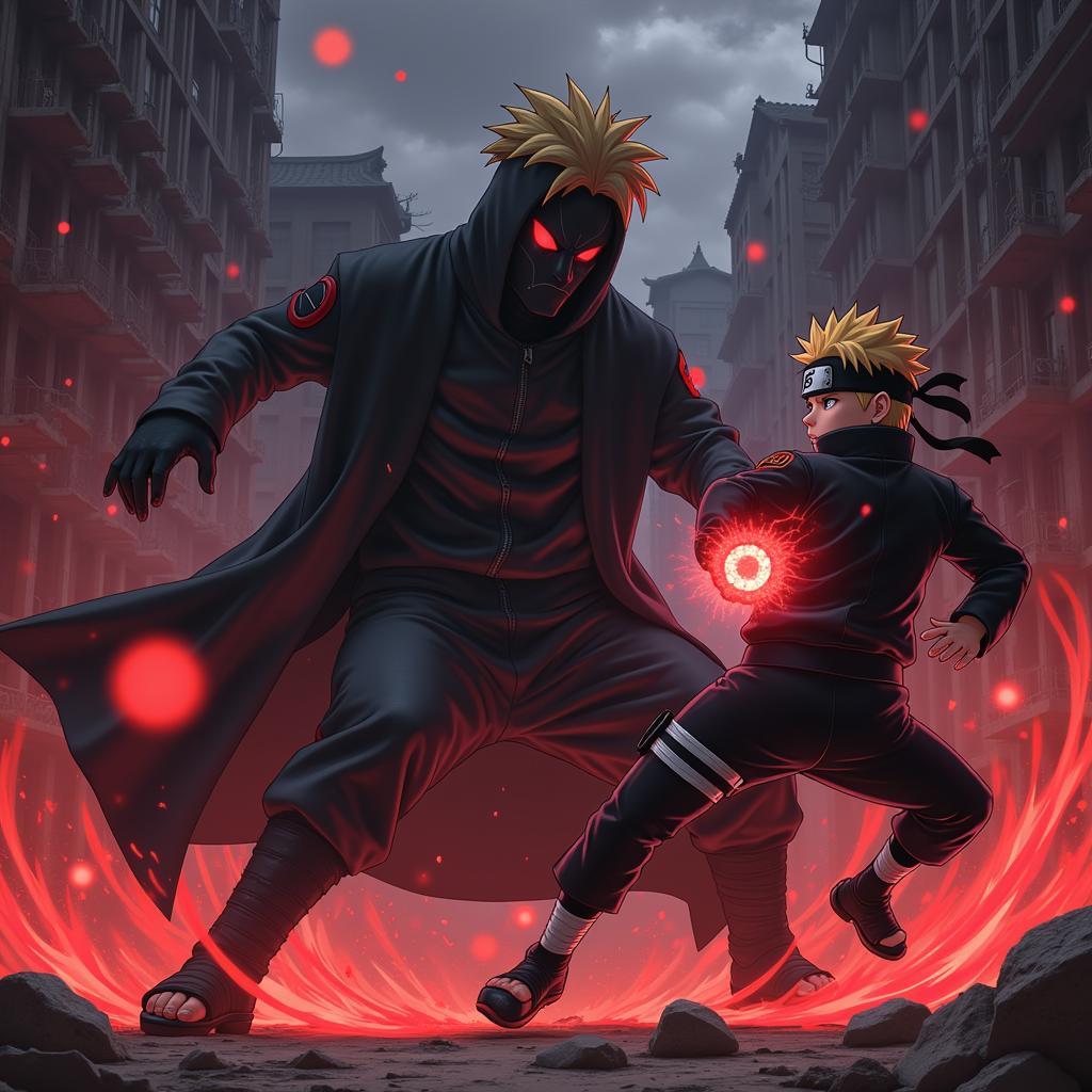 Boruto đối đầu với kẻ thù bí ẩn