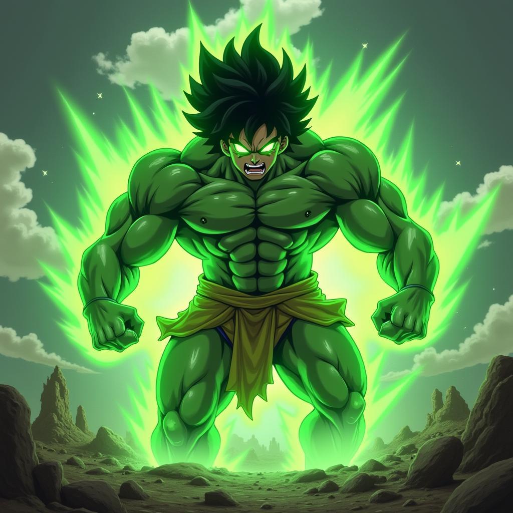 Broly cuồng nộ trong sức mạnh