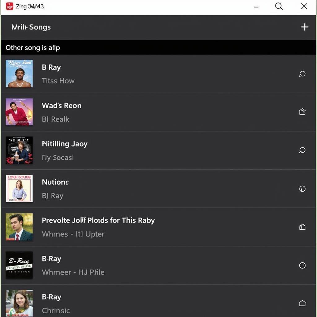 Các bài hát khác của B Ray trên Zing MP3