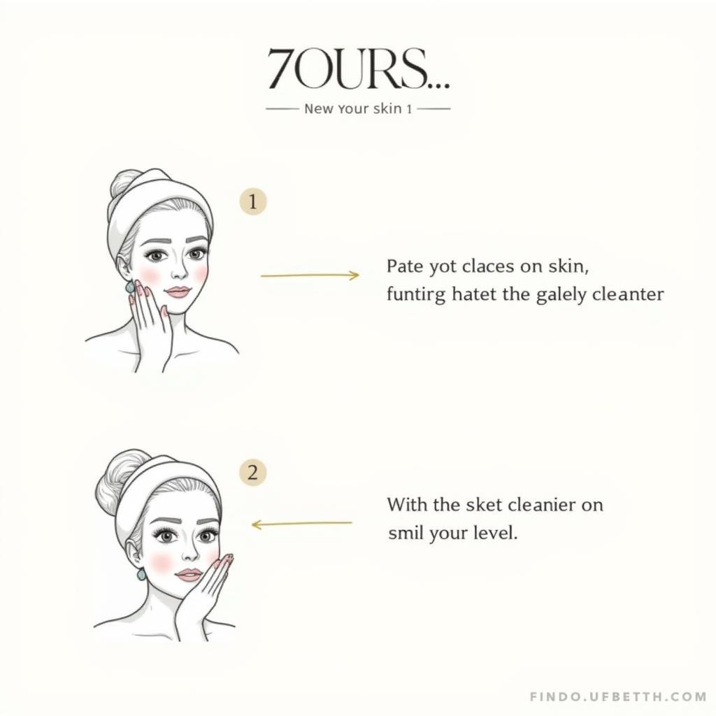 Proper skin cleansing steps