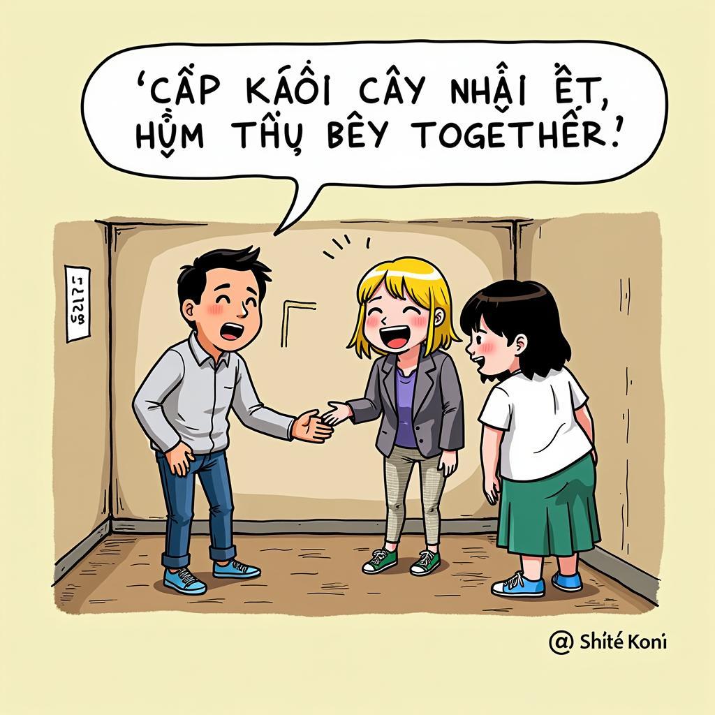 "Oan gia" chung một mái nhà