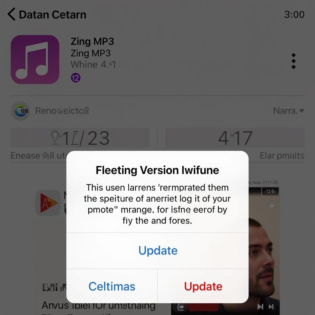 Update Zing MP3 App