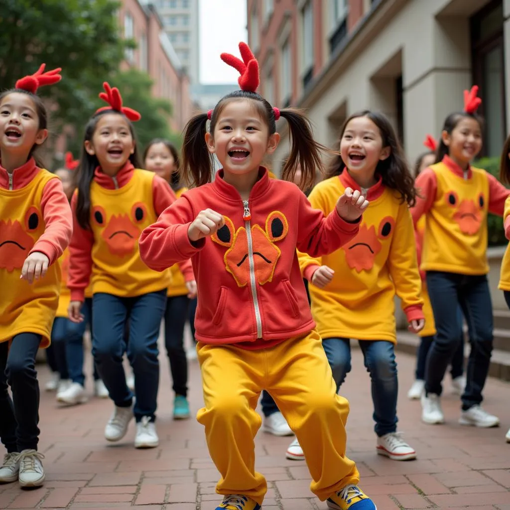 Vũ đạo Chicken Band Tung Zing Zing