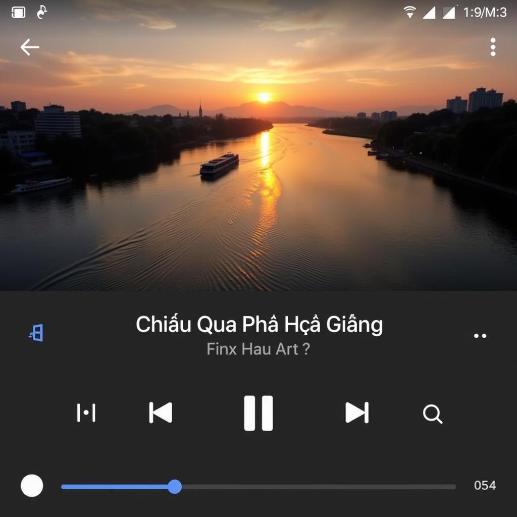 Hình ảnh ca khúc Chiều Qua Phà Hậu Giang trên Zing Mp3