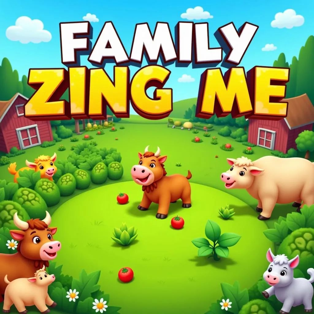 Trải nghiệm game nông trại trên Family Zing Me