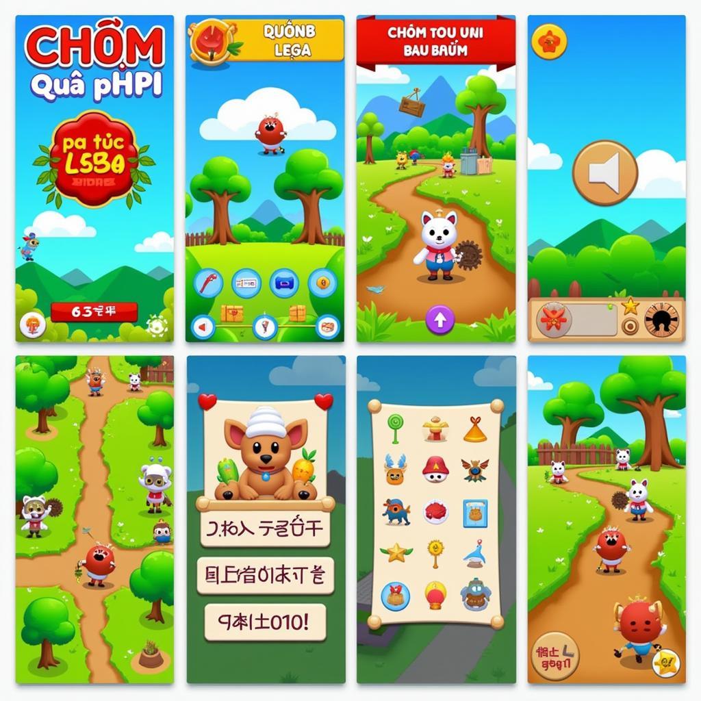 Chôm Chôm Lý Qua Phà Gameplay