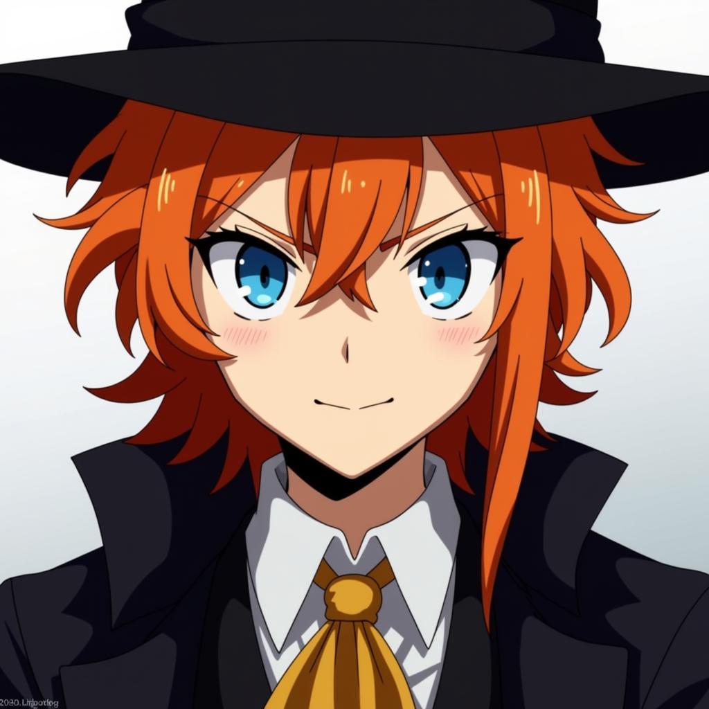 Chuuya Nakahara trong anime Bungo Stray Dogs