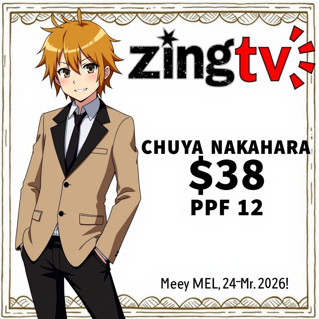 Sự kiện Chuuya Nakahara trên Zing TV