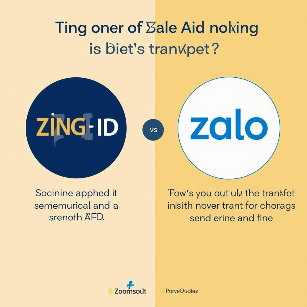 Zing ID và Zalo là hai hệ thống riêng biệt