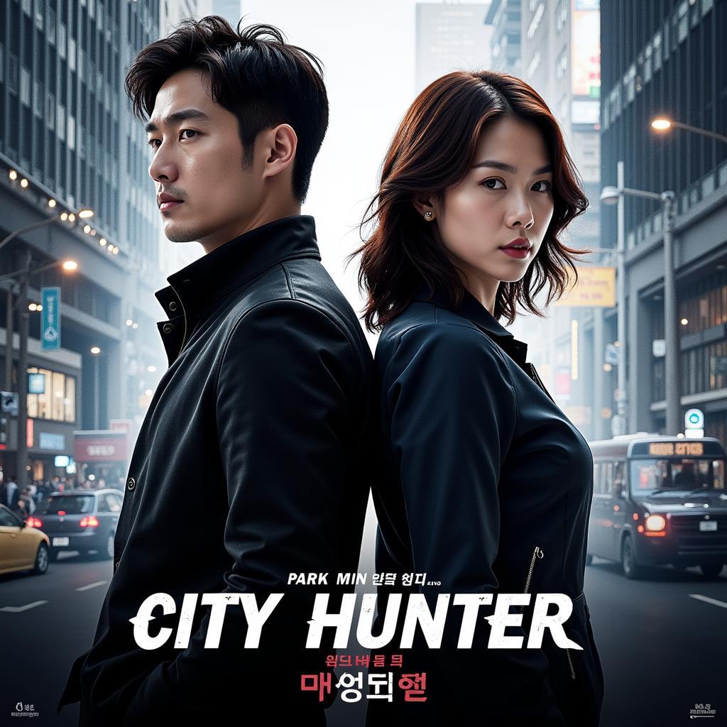 Poster phim City Hunter Hàn Quốc