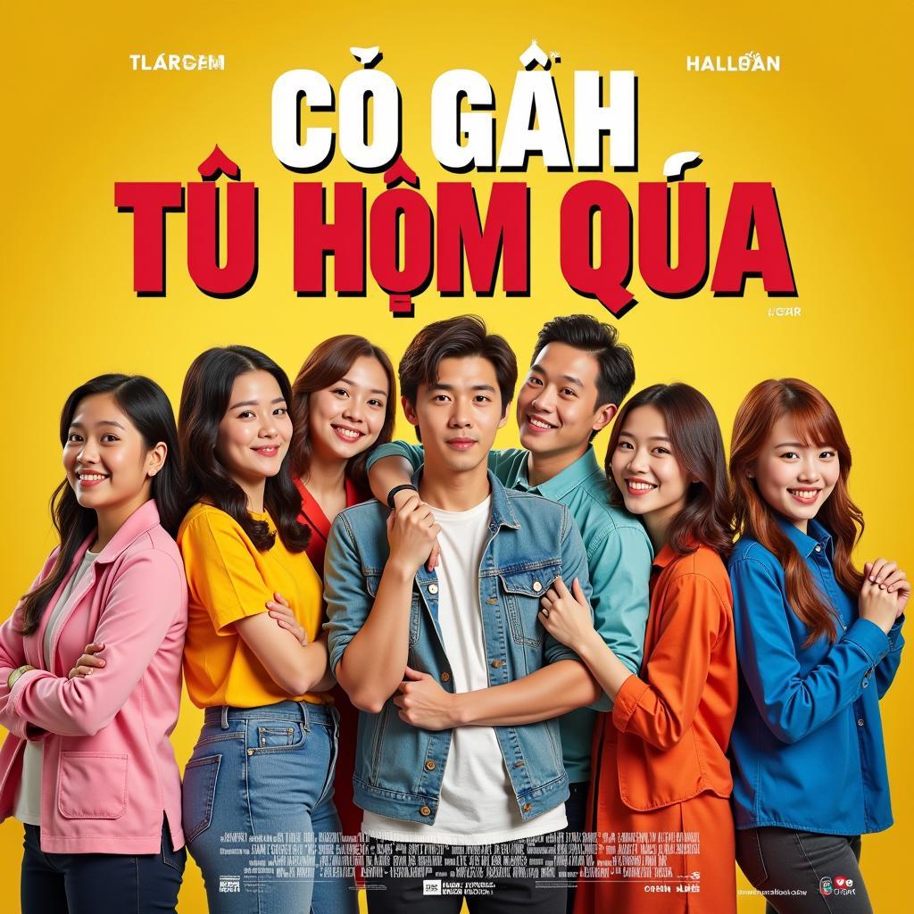 Poster phim Cô Gái Đến Từ Hôm Qua