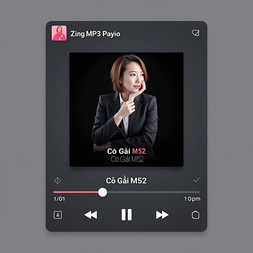 Viral "Cô Gái M52" on Zing MP3