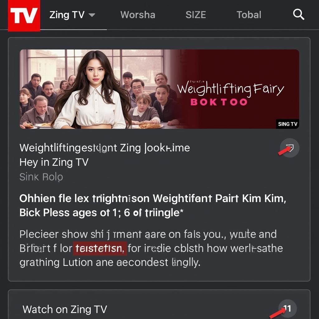 Xem Cô nàng cử tạ trên Zing TV