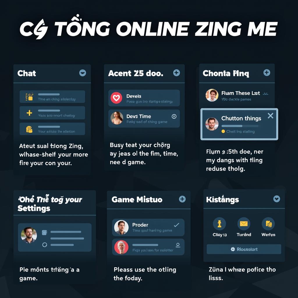 Cờ Tướng Online Zing Me Tính Năng