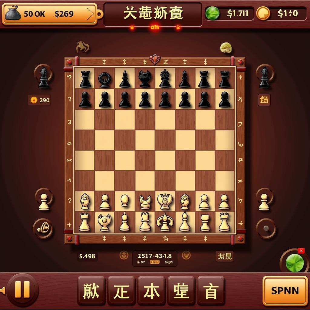 Giao diện Cờ Tướng ZingPlay