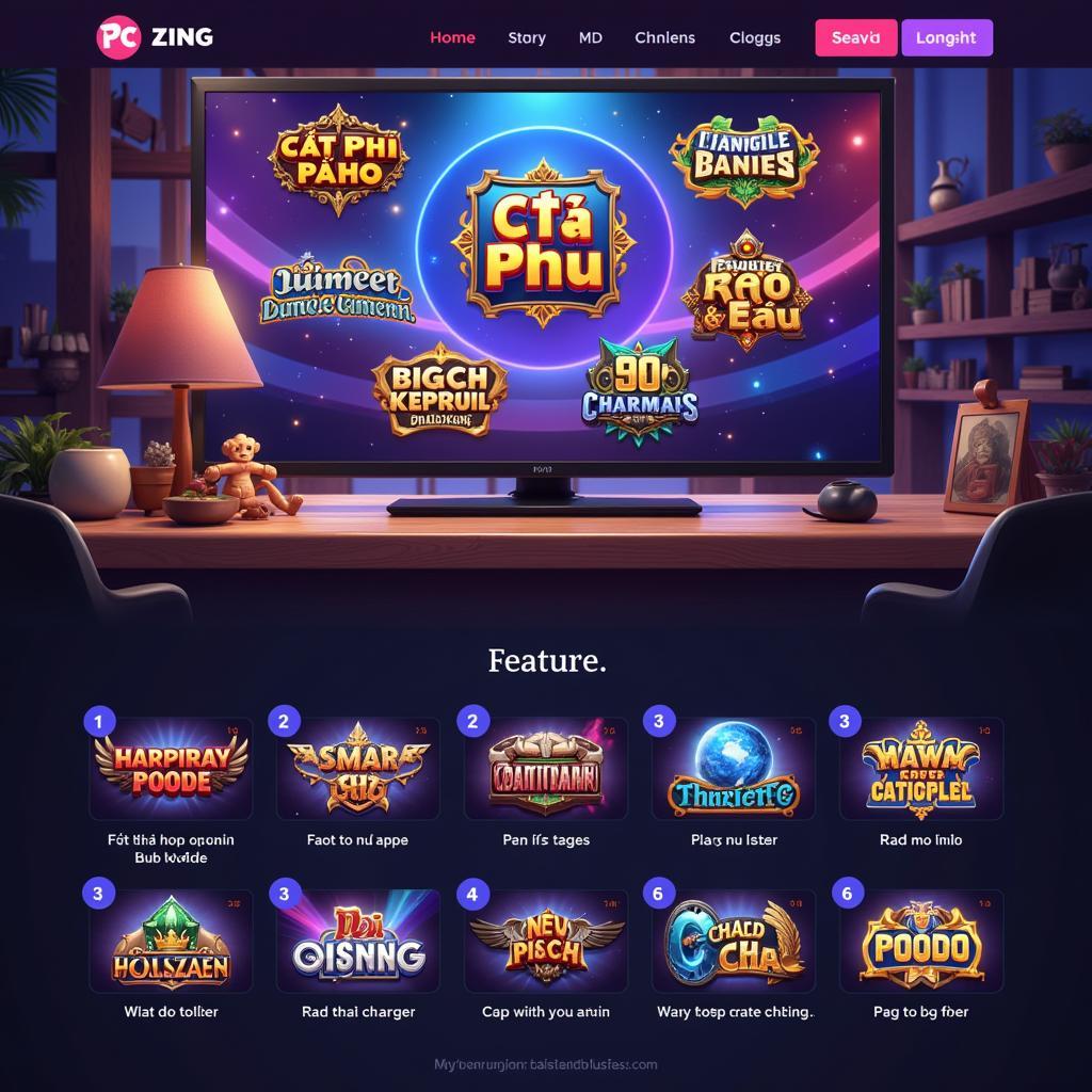 Giao diện game Cờ Tỷ Phú online PC Zing