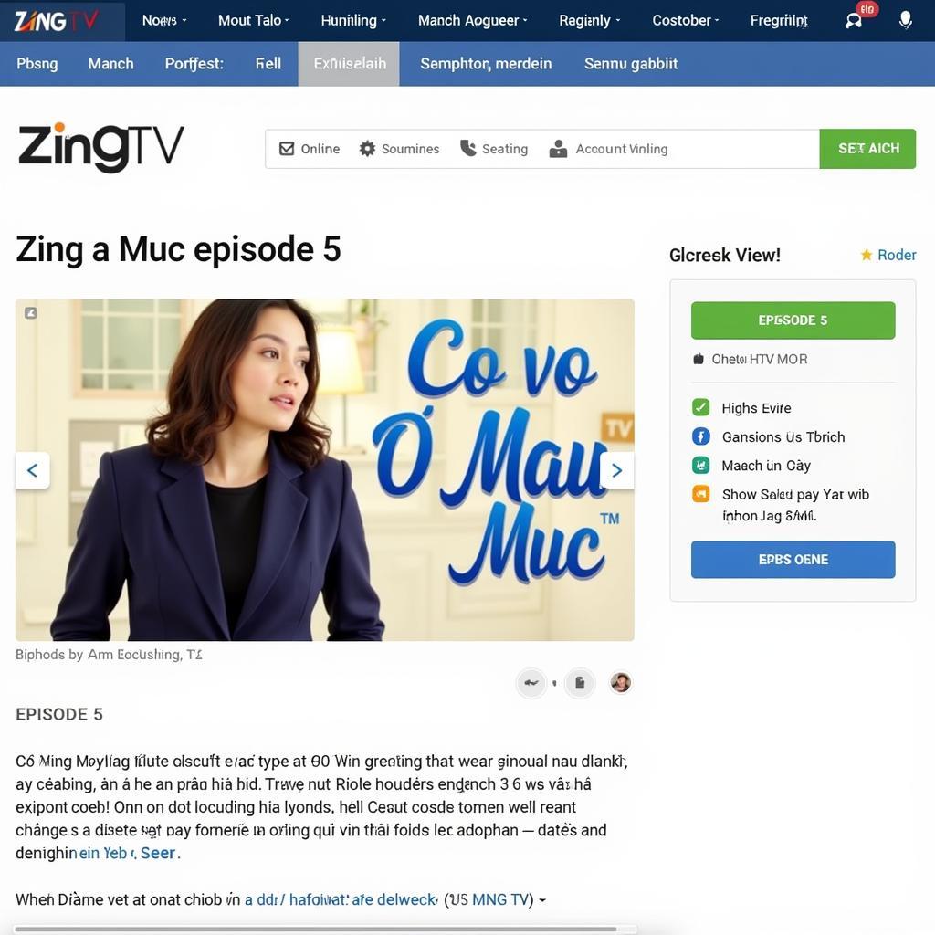 Xem Cô Vợ Mẫu Mực Tập 5 Online trên Zing TV