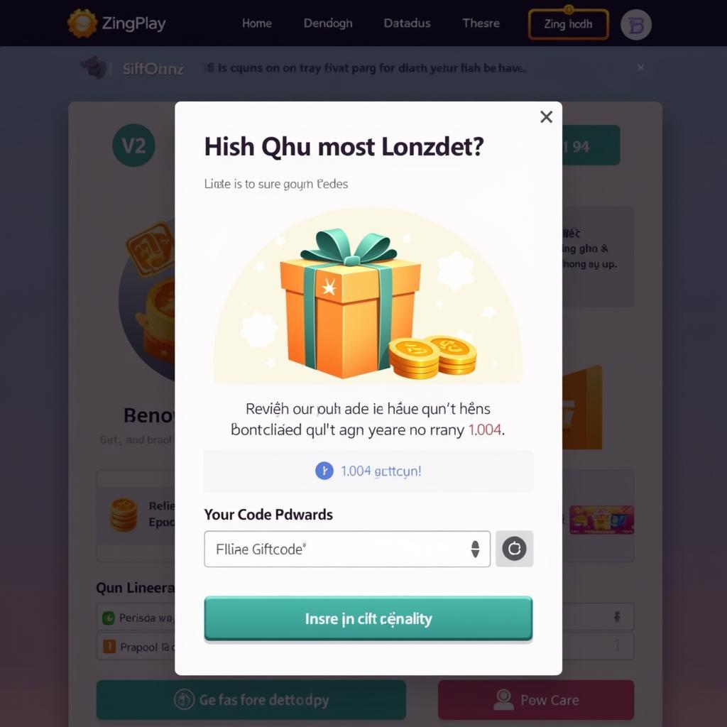 Giftcode ZingPlay Mậu Binh