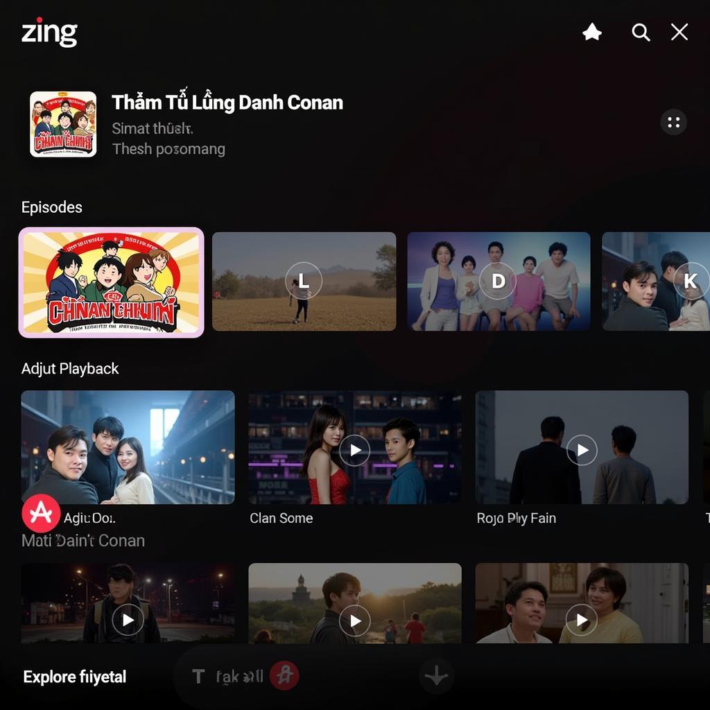 Giao diện Zing TV thân thiện