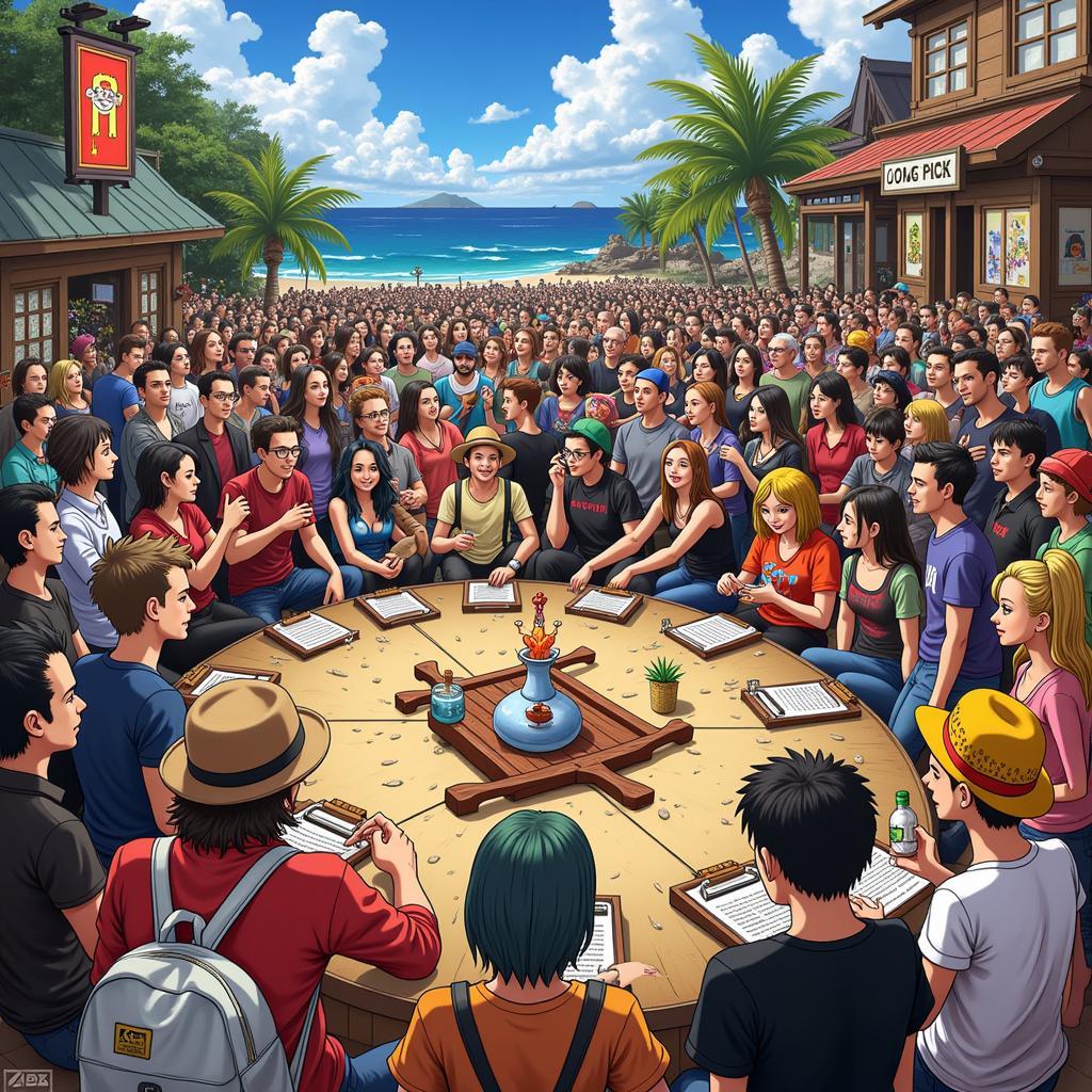 Cộng đồng Facebook One Piece Zing sôi động với hàng ngàn thành viên tham gia, thảo luận, chia sẻ thông tin về game One Piece trên Zing