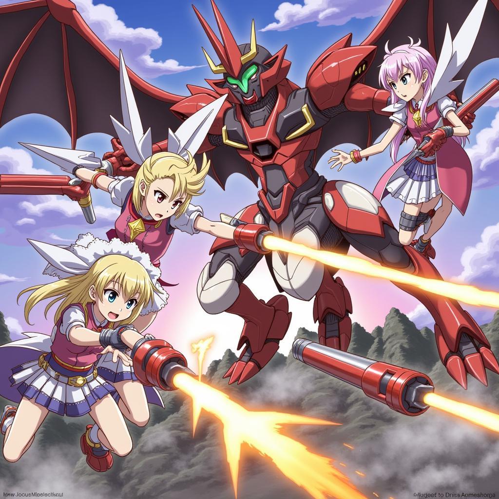 Cross Ange Zing TV Chiến Đấu