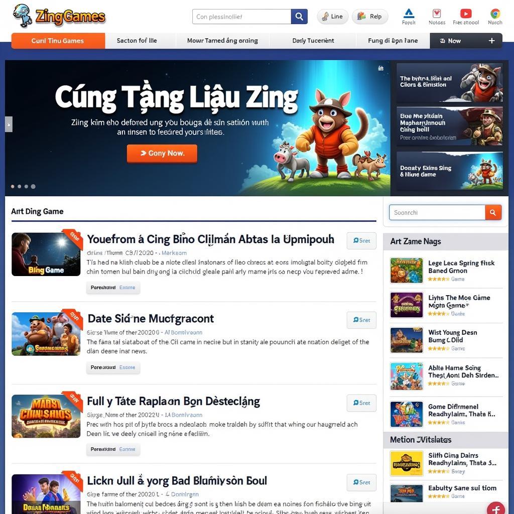 Cung Tường Liệu Zing Game