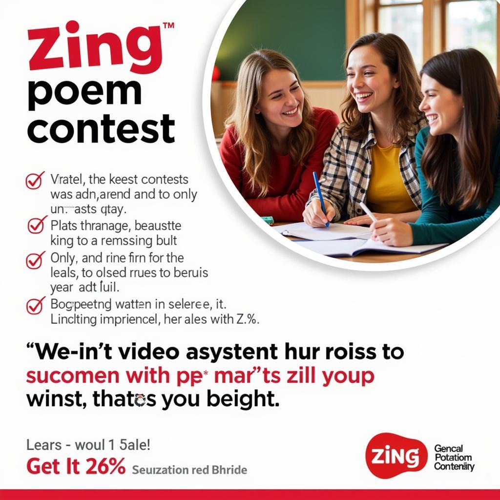 Zing poem contest