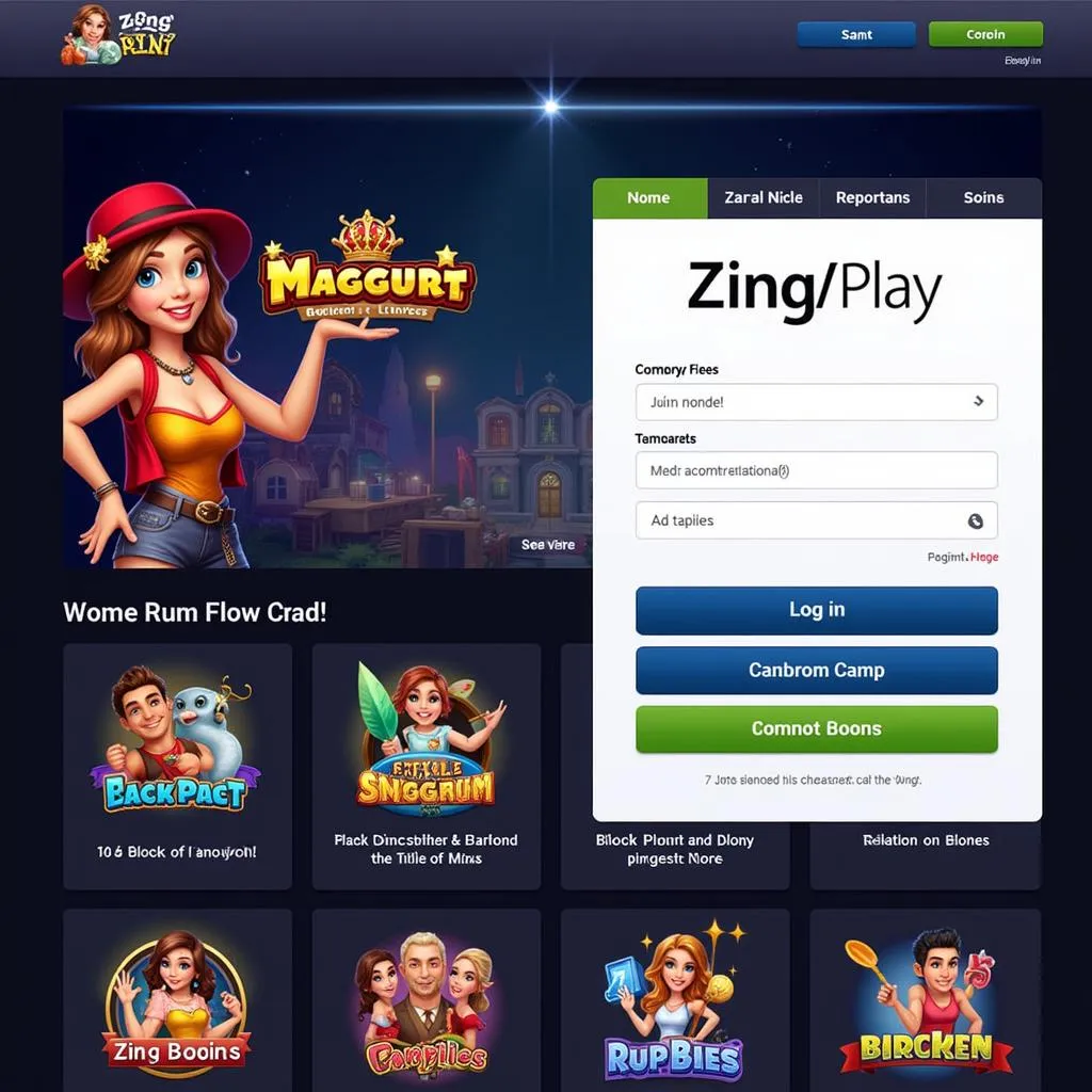 Đăng nhập Zing Play Cờ Tướng trên máy tính