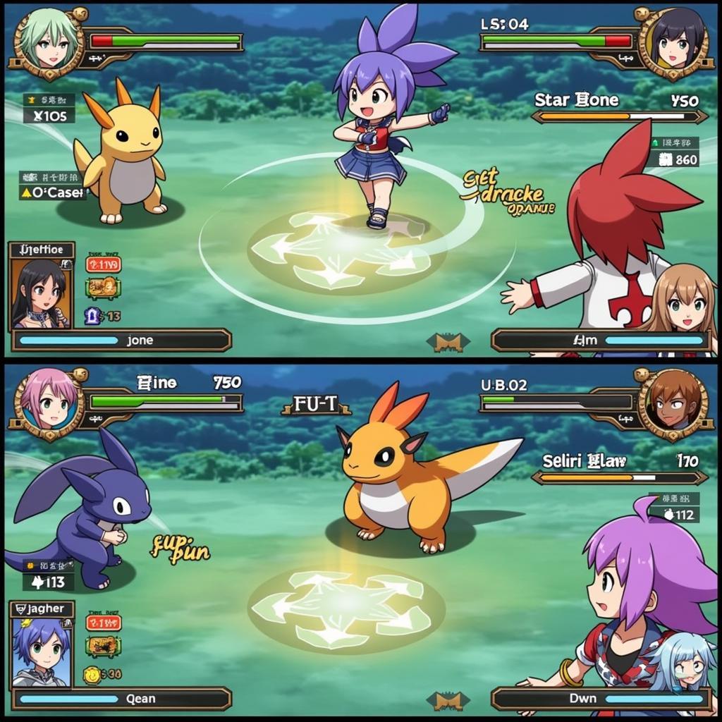 Gameplay Digimon Zing