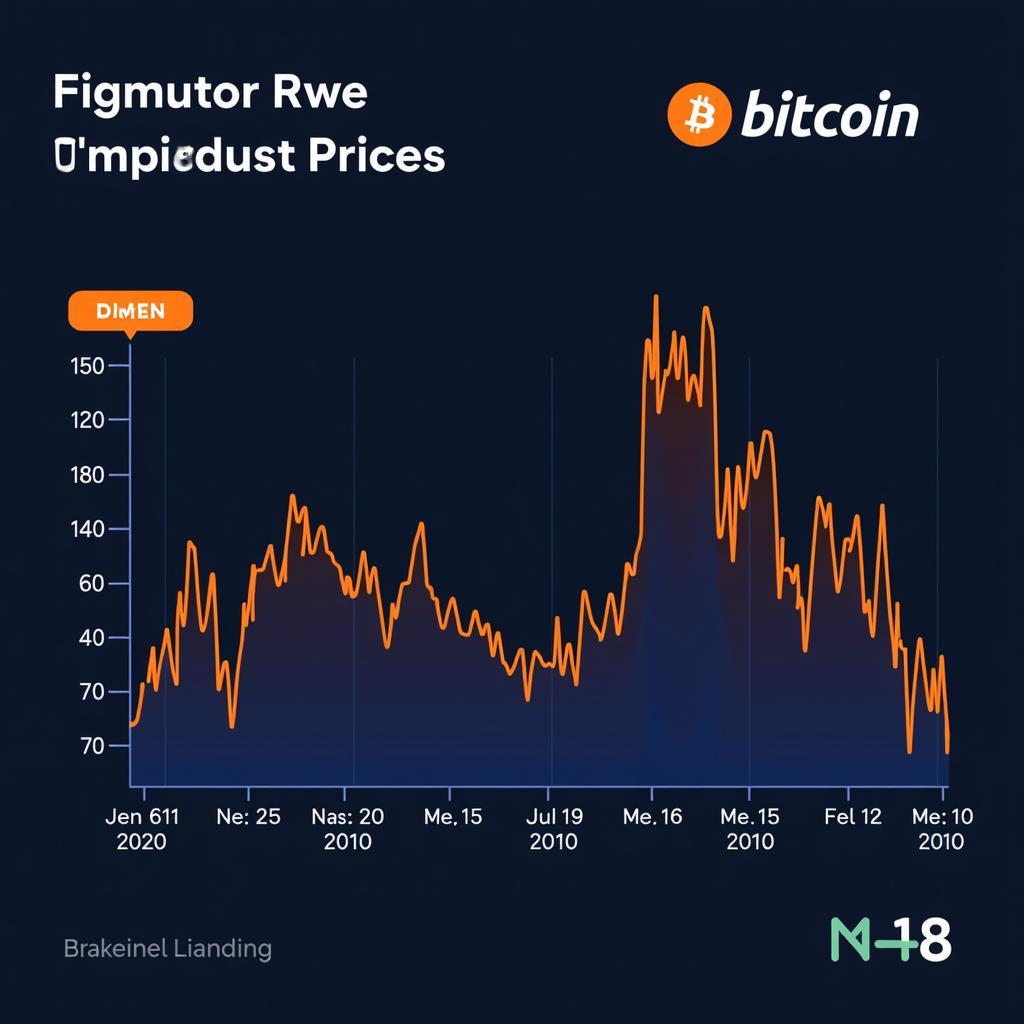 Đồ thị biến động giá Bitcoin