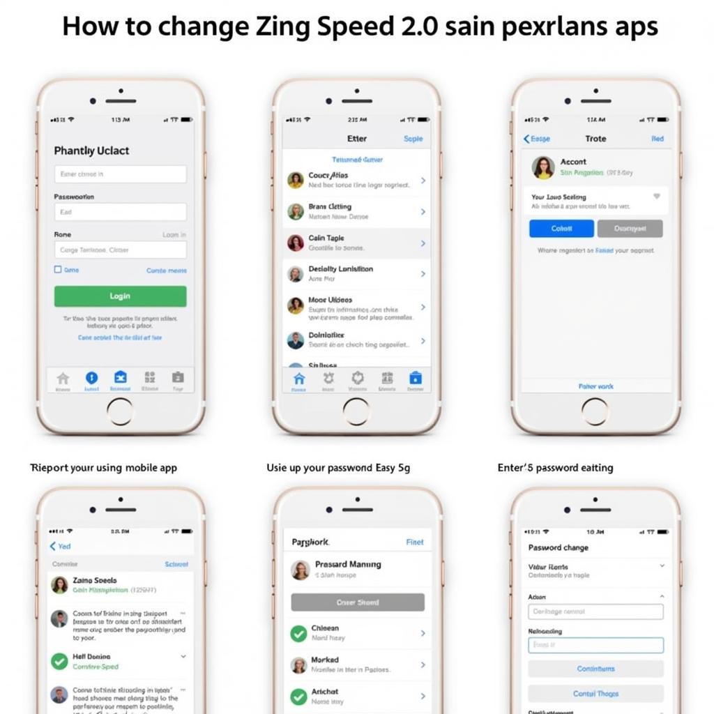 Cách đổi mật khẩu Zing Speed 2.0 trên ứng dụng di động