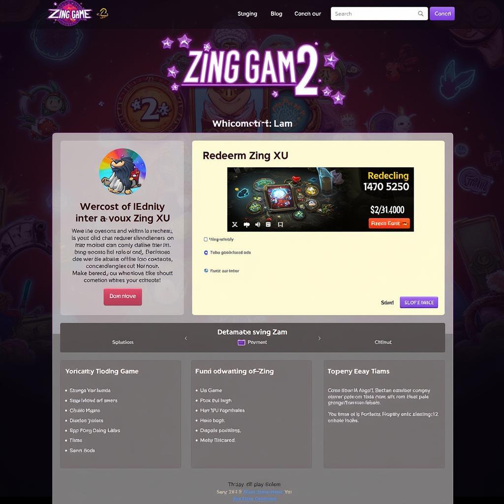 Nạp Zing Xu Võ Lâm 2 trên website