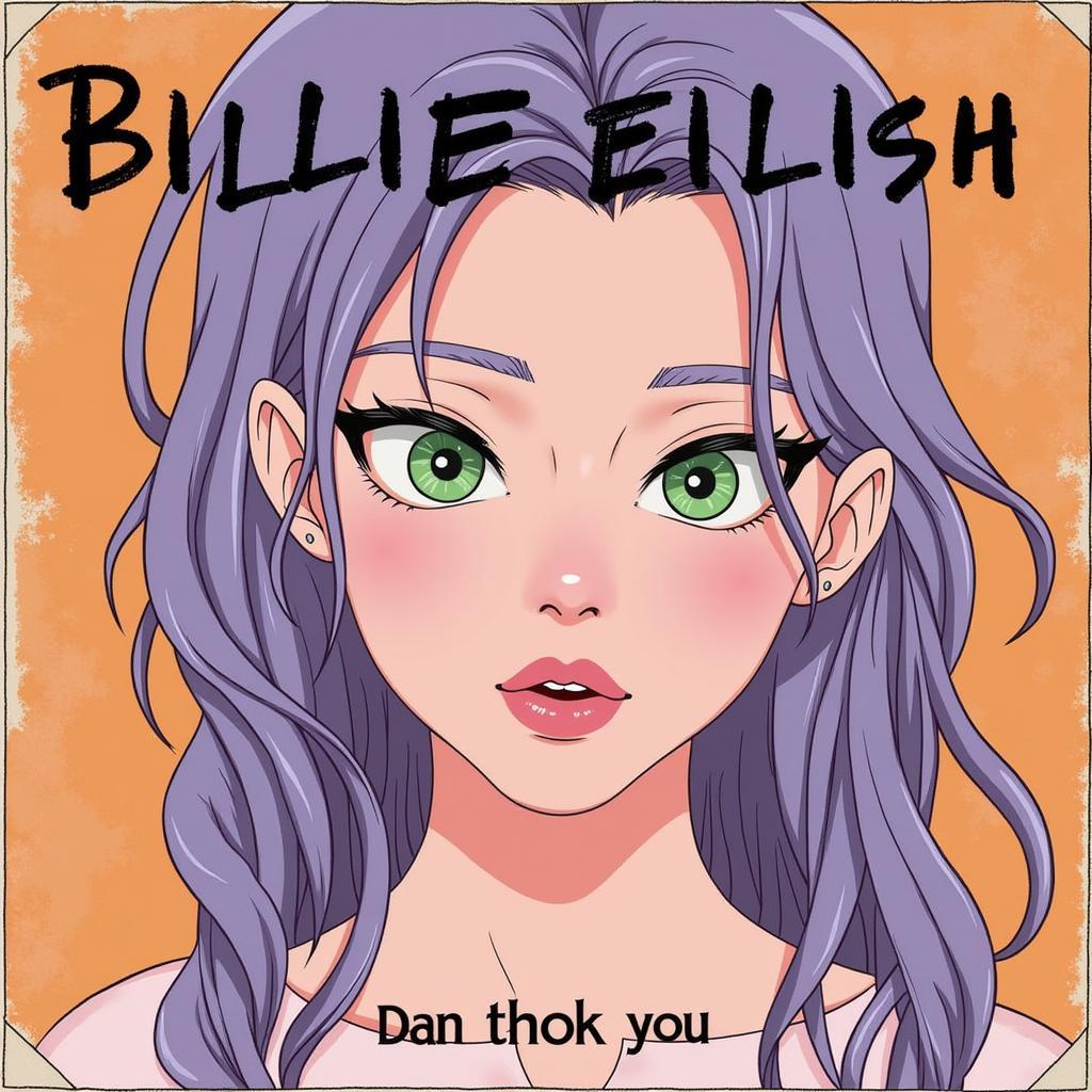 Bìa album Don't Smile At Me của Billie Eilish