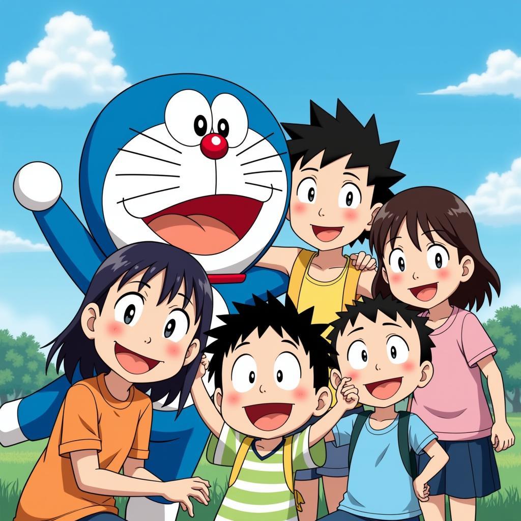 Doraemon, Nobita và nhóm bạn trên Zing TV