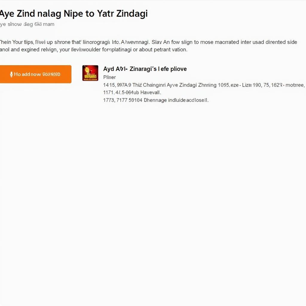 Download Button for Aye Zindagi MP3